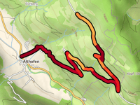 Hinterer Eichbergweg von Althofen