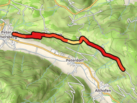 Hinterer Eichbergweg von Sankt Peter am Kammersberg