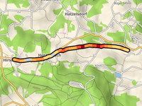 Hirschenbühl von Zell über Kirchweg