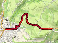 Hittenbergstrasse da Wald