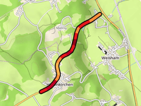 Hittenkircher Höhe via Kumpfmühlstrasse