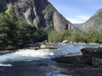 Hjølmoberget da Øvre Eidfjord