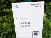 Hochmoor über Guggenbergstrasse