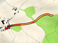 Hochwaldstrasse von Hönweiler