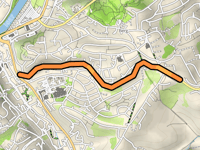 Hofberg via Neue Bergstrasse