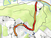 Hofbergweg from Altenmarkt bei Fürstenfeld