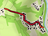 Hoffnungsthaler Strasse über Vordersten Büchel