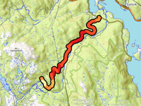 Høgevarde über Gulsviksetervegen