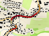 Hohenfelser Strasse via Stockacher Strasse