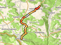 Hohenmirsberg von Pottenstein