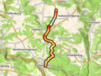 Hohenmirsberger Platte von Pottenstein