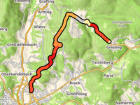 Hohenstein da Deggendorf via Rohrmünzmühle
