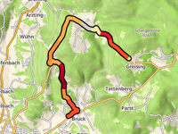 Hohenstein da Mietraching via Hochsteinstrasse
