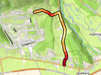 Höhenstrasse von Spielberg bei Knittelfeld