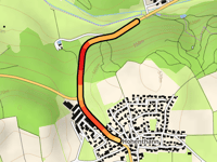 Hohenthann vanuit Pausmühle