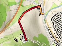 Hohentwiel vanuit Singen Schwärzehof