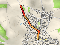 Hohenwarther Strasse von Steinsberg