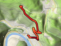 Hoher Darsberg przez Am Bischofswald