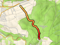 Hohlenweg da Pferdebruch