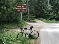 Brezer Joch / Forcella di Brez über Castelfondo