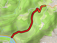 Höllmecker Weg vanuit Lenne