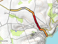 Hollyhead Road von Beer Beach