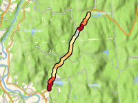 Holtebygdveien da Hvarnes