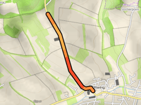 Holzbucher Strasse from Ottering
