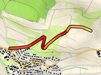Homberg von Arisdorf über Hombergerstrasse