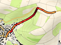 Homberg da Leipferdingen via Kreuzstrasse