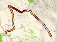 Hope Mountain von Llanfynydd