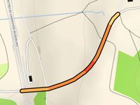 Hopfenberg przez Karlburger Grund