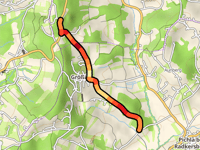 Hopfenberg przez Tanner Strasse