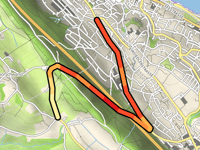 Horgenberg da Horgen via Bergstrasse