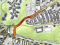 Horsensvej via Østerbrogade