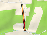 Horseshoe Bend Road from Copper Creek