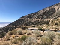 Horseshoe Meadows Road von Boulder Creek