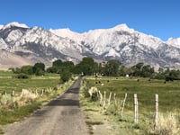 Horseshoe Meadows Road von Boulder Creek