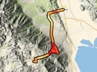Horseshoe Meadows Road da Lone Pine