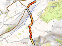 Horseshoe Pass von Pen-y-stryt