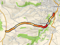 Horsley Road von Nailsworth
