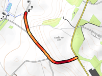 Horton Downs / Cobbs Hill via Curteis Lane