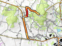 Hotondberg über Berchemsesteenweg & Hotondstraat
