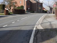 Houtain-Saint-Siméon from Hallembaye