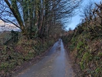 Hownel Lane da Stag's Head Cross