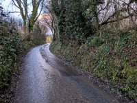 Hownel Lane da Stag's Head Cross