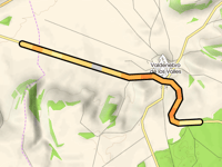 Hoyo de los Seros desde Valdenebro de los Valles