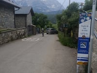 Hoz de Jaca desde El Pueyo de Jaca
