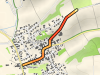 Hühleweg von Röflingen