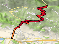Hühnersberg von Lendorf über Pistum